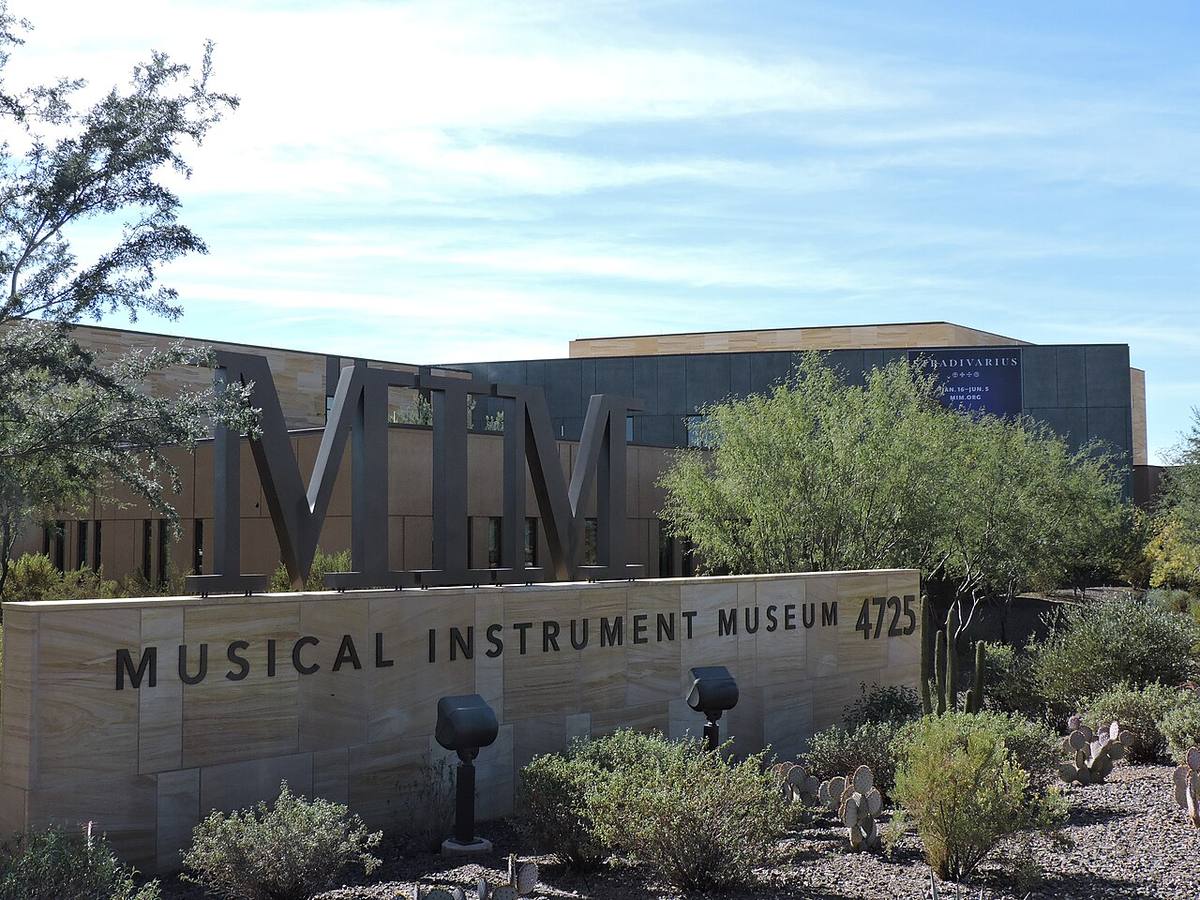 Musical Instrument Museum in the Desert Ridge area, north Phoenix